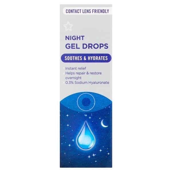 Superdrug Night Gel Drops 10ml GOODS Superdrug   