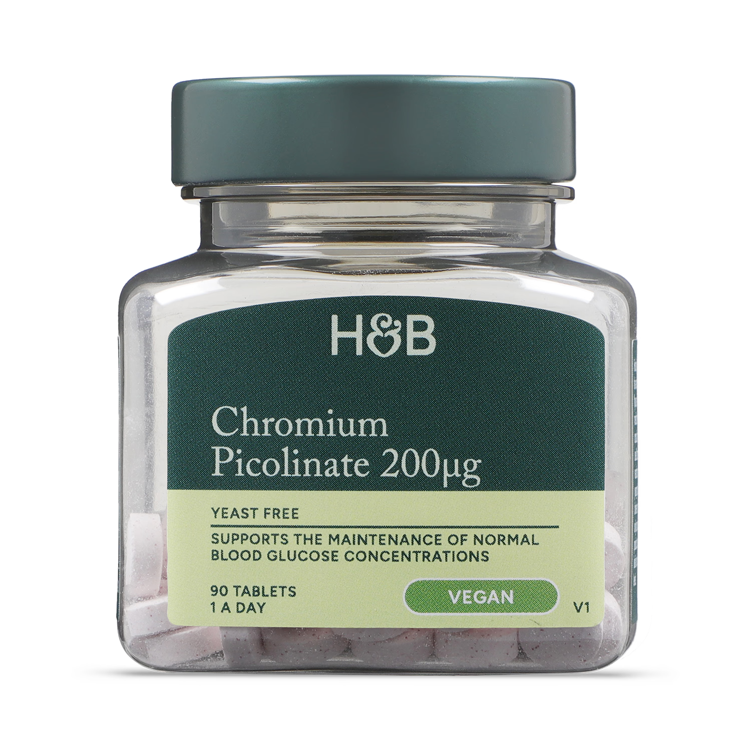 Holland & Barrett Chromium Picolinate Tablets 200ug 90 count, UK version