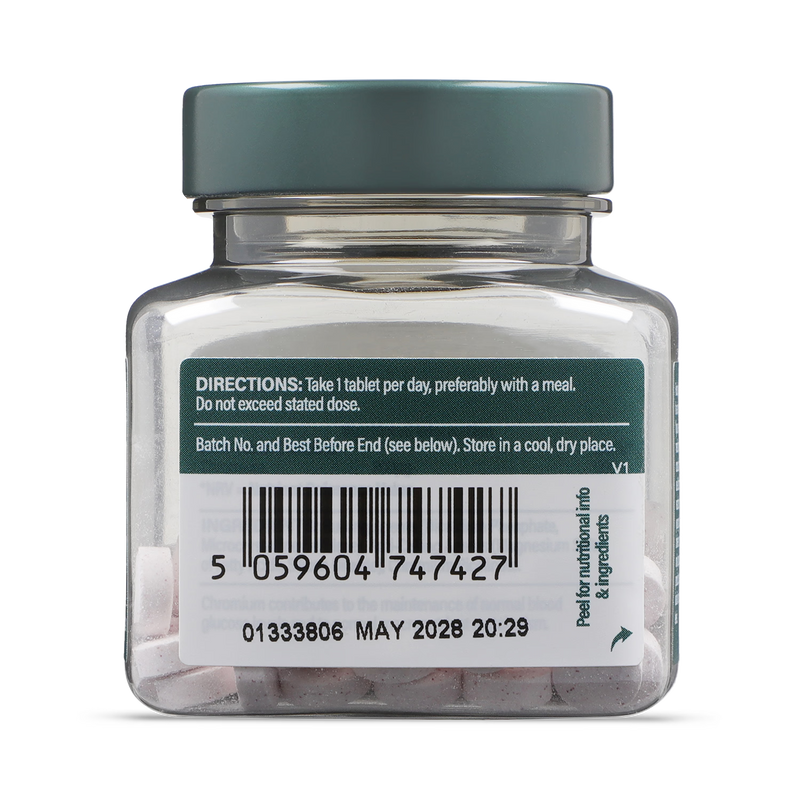 Holland & Barrett Chromium Picolinate Tablets 200ug 90 count, UK version