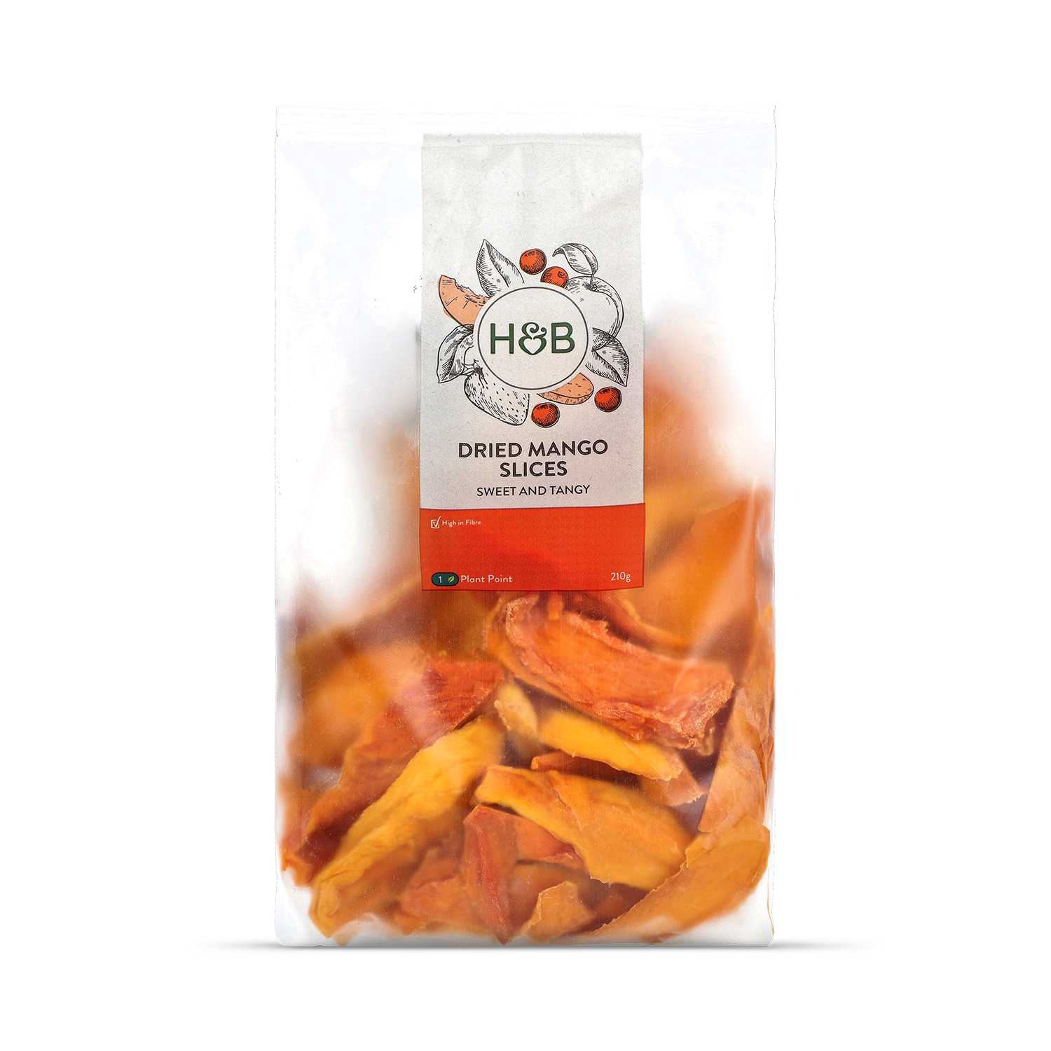 Holland & Barrett Dried Mango Slices 210g, UK version