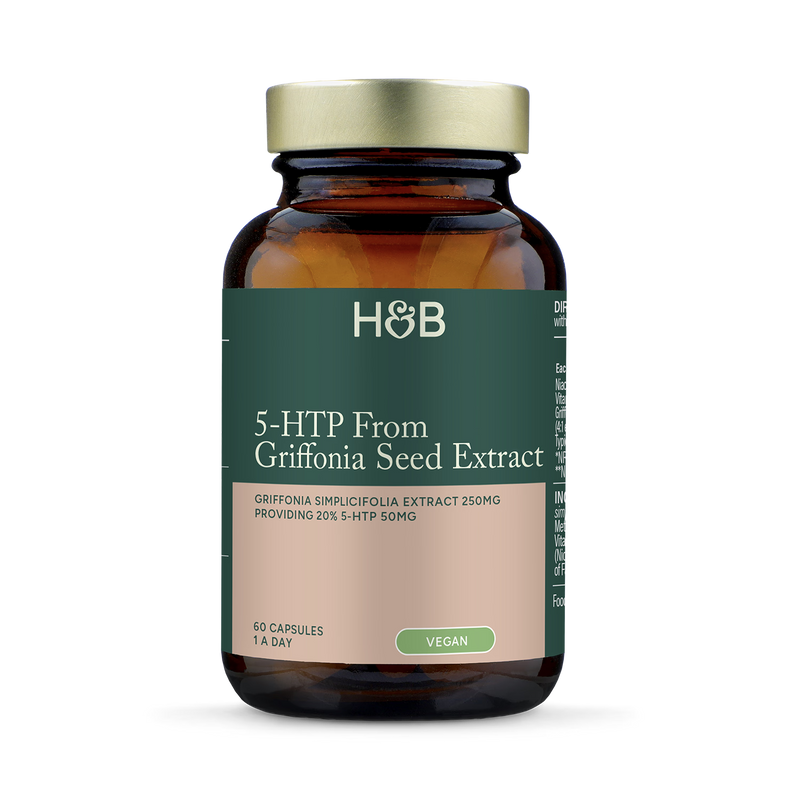 Holland & Barrett 5-HTP Griffonia Seed Extract 60 capsules, UK version