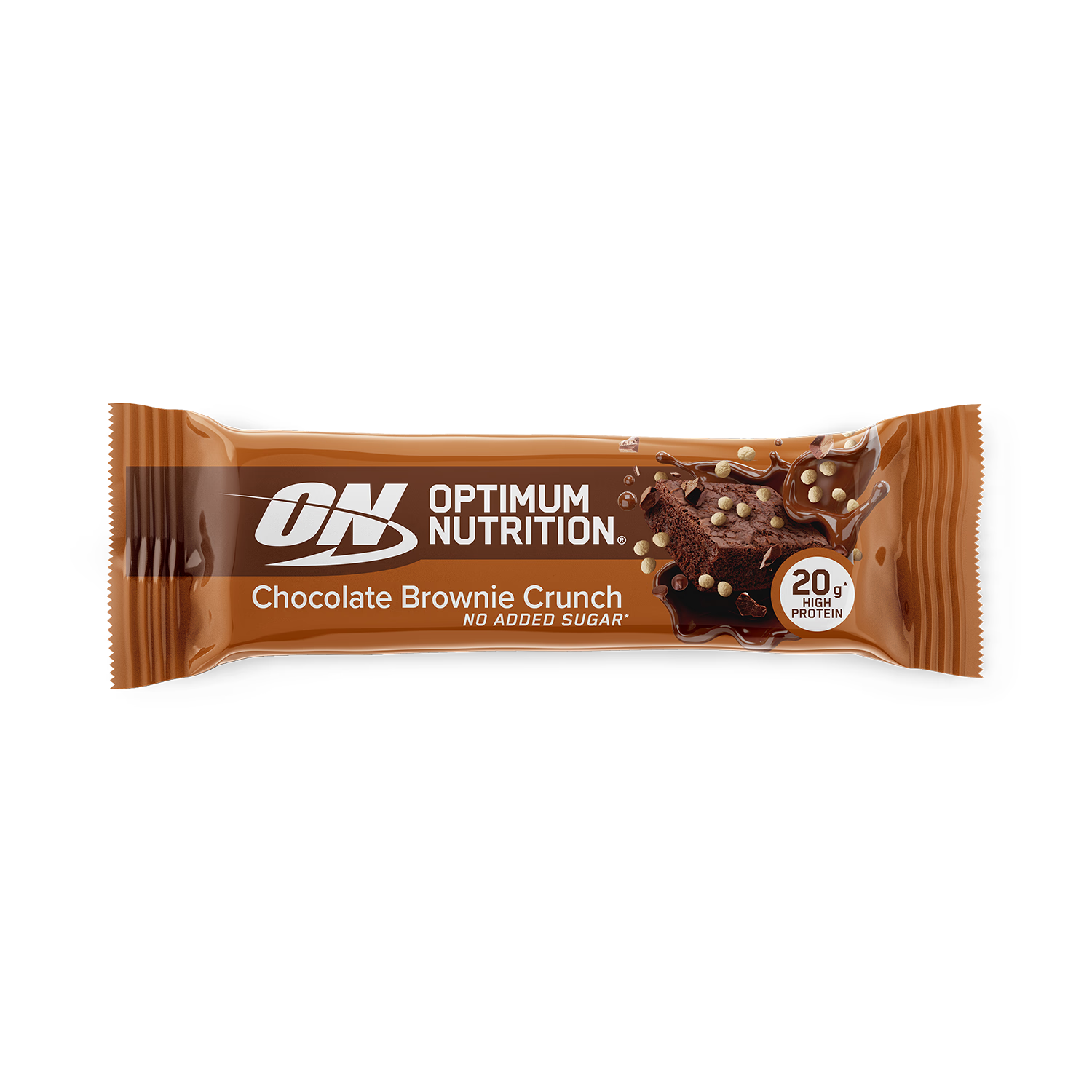 Optimum Nutrition protein bar chocolate brownie crunch 65g, UK version