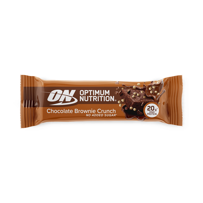 Optimum Nutrition protein bar chocolate brownie crunch 65g, UK version