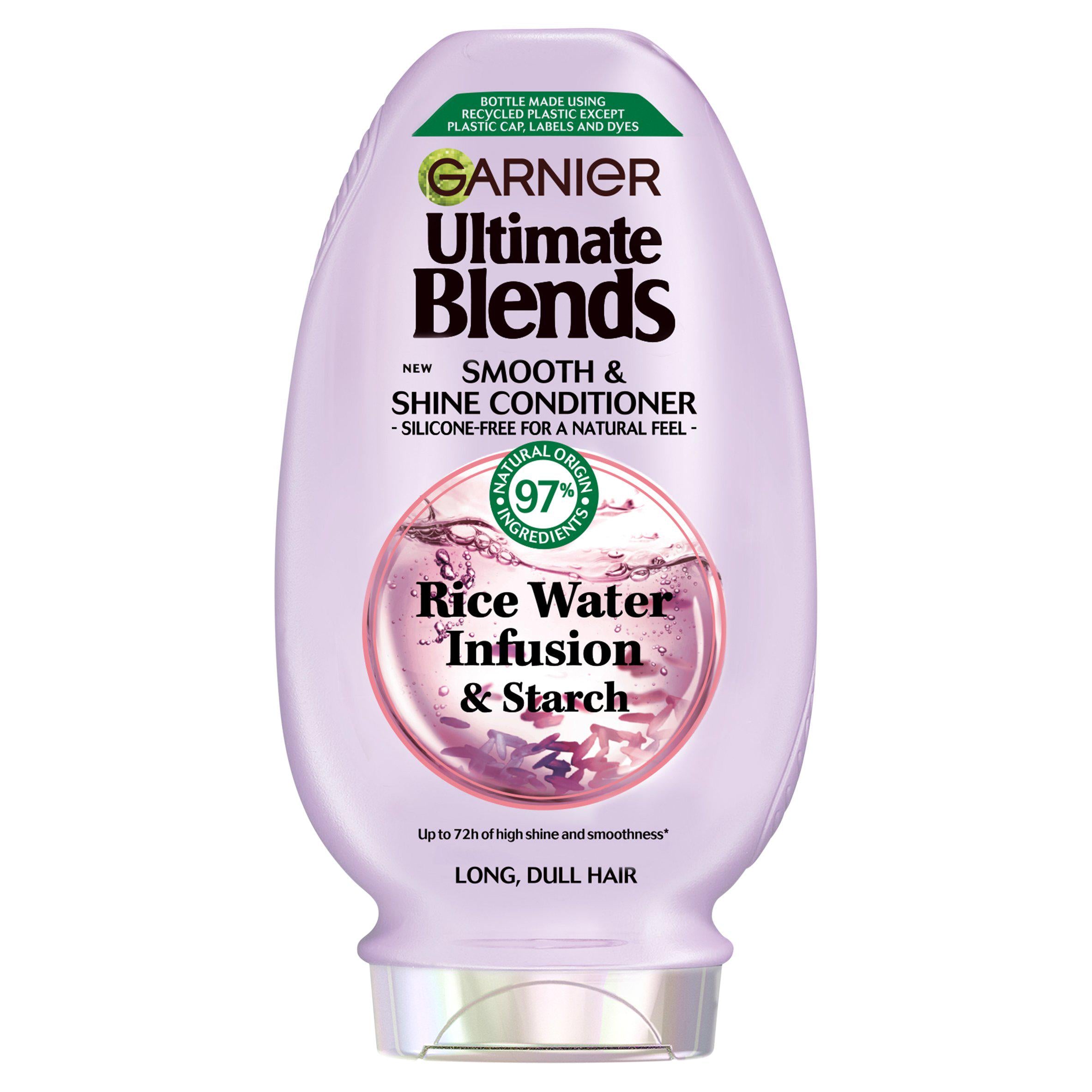 Garnier Ultimate Blends Rice Water Infusion & Starch Conditioner For Long Hair 200ml GOODS Sainsburys   