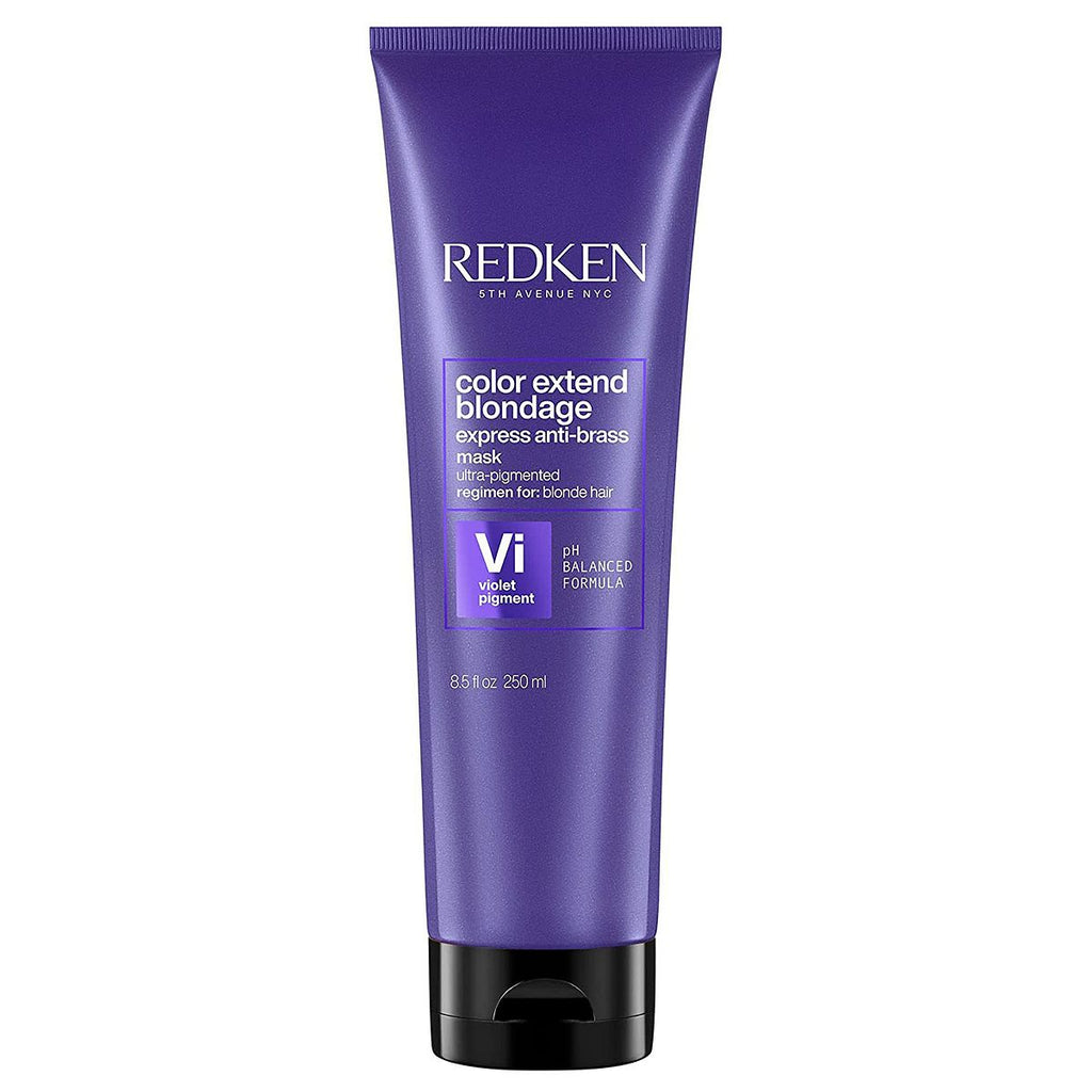 REDKEN Color Extend Blondage Express Anti-Brass Hair Mask, For Blonde Hair, Violet Pigment 250ml