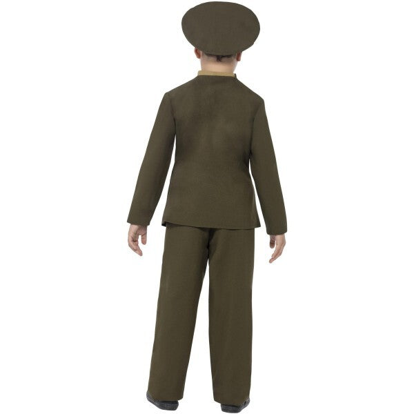 Smiffys Offizierskostüm mit Jacke und Accessoires (britische Marke)