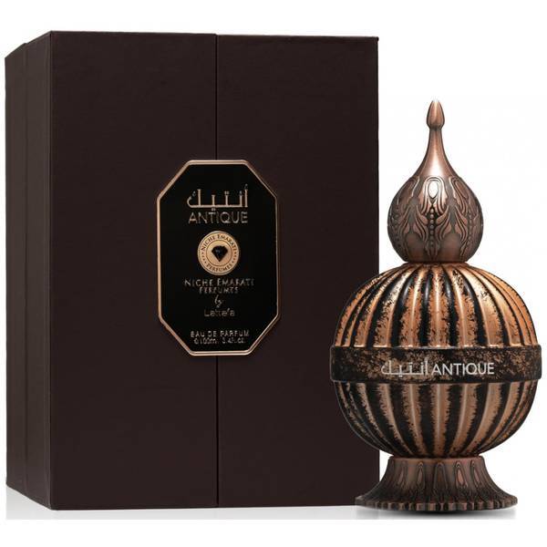 Lattafa Niche Emarati Antique 100ml EDP, imported from the UK