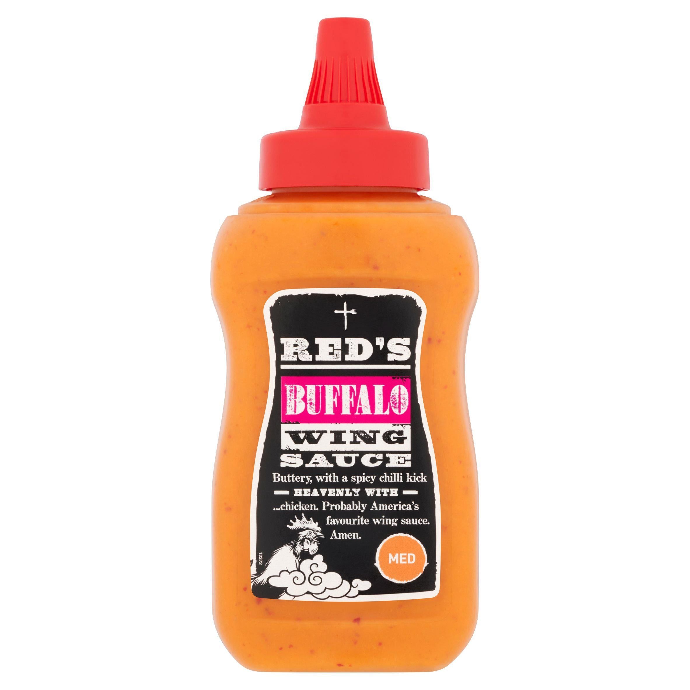 Red's Buffalo Wing Sauce Hot 290g BBQ sauce & marinades Sainsburys   