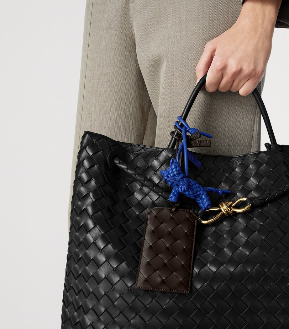 Bottega Veneta Intrecciato leather badge holder - British product