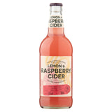 Sainsbury's Lemon & Raspberry Fruit Cider, Taste the Difference 500ml Cider Sainsburys   