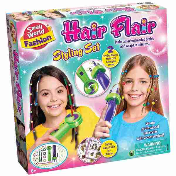 Small World Toys Hair Flair Styling Set - British product