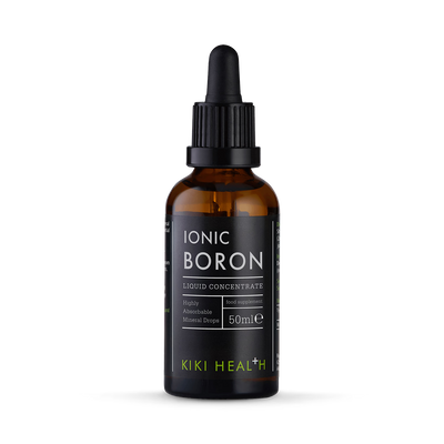 Holland & Barrett KIKI Health Ionic Boron Liquid Concentrate Liquid Mineral Supplement 50ml- Buy online at McGrocer