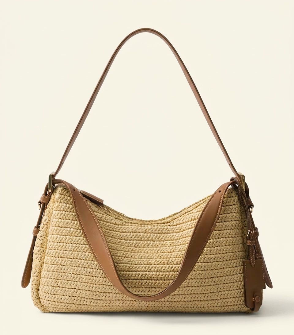 Prada Aimée crochet shoulder bag 19.5cm x 34cm, imported from the UK