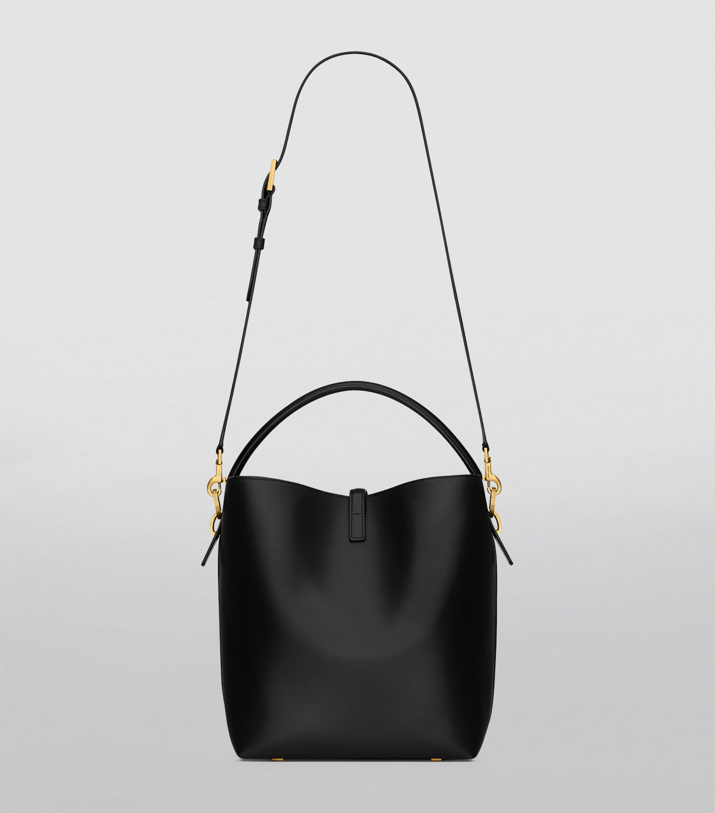 Saint Laurent Le 37 bucket bag in smooth leather - British product