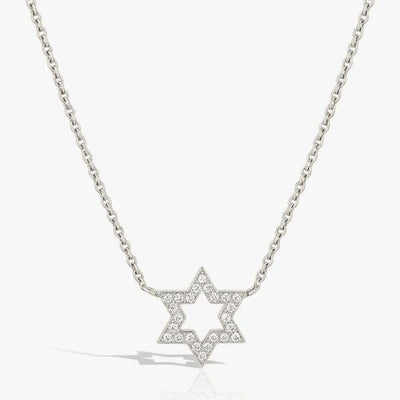 Superdrug MUCHV Star Necklace in 18k Gold or Silver- Buy online at McGrocer