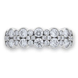 1.08ctw Round Brilliant Cut Diamond Ring, 18ct White Gold