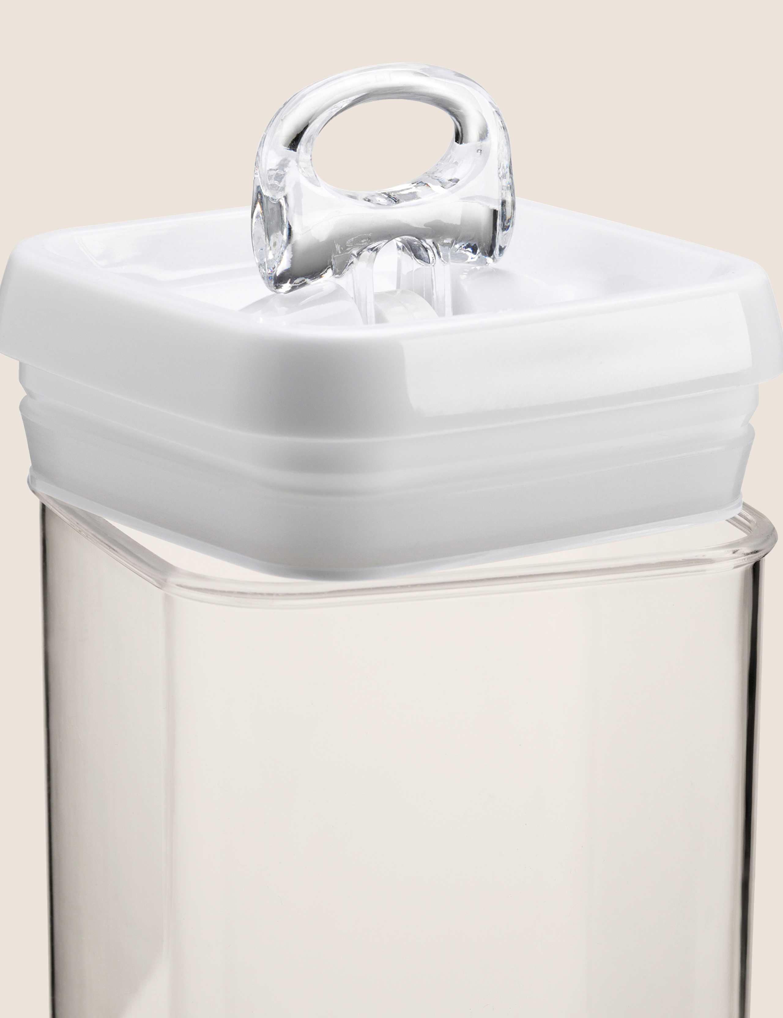 Rectangular flip-tight food storage container 1.2L, imported from the UK
