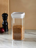 Rectangular flip-tight food storage container 1.2L, imported from the UK