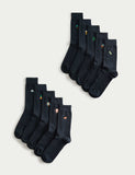 M&S cotton rich holiday socks 10 pack, imported from the UK