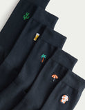 M&S cotton rich holiday socks 10 pack, imported from the UK