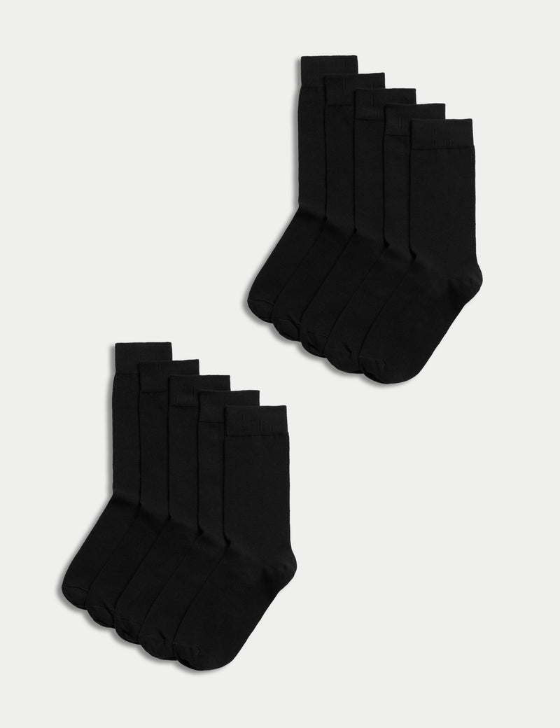 M&S Cool & Fresh cotton rich socks 10 pack (British brand)