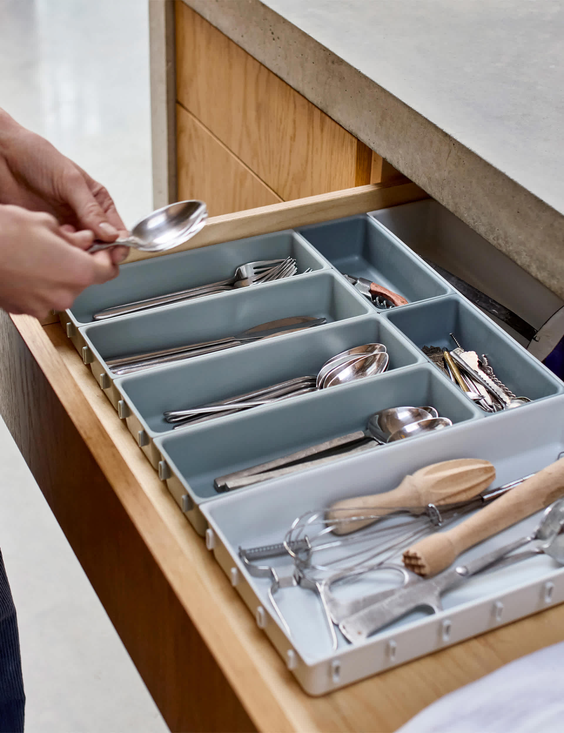 Joseph Joseph 10 piece drawer organiser set, imported from the UK