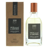 100 Bon Oud Wood & Amyris Refillable Eau de Parfum 50ml