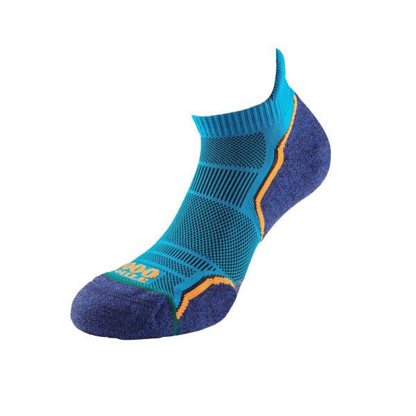 1000 Mile Mens Liner Socks (Pack of 2) (6-8)