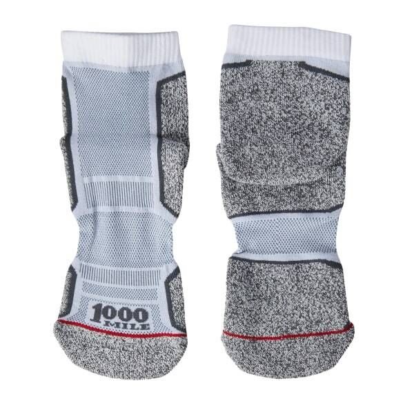 1000 Mile Mens Run Ankle Socks (L)