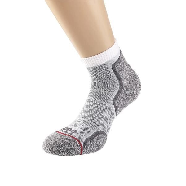 1000 Mile Mens Run Ankle Socks (L)