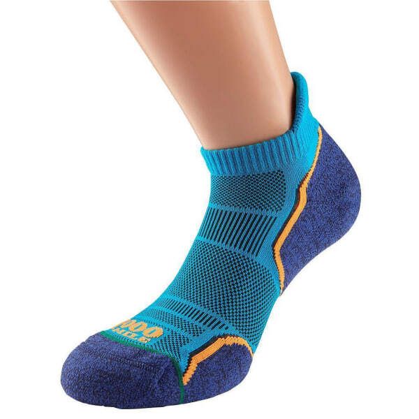 1000 Mile Mens Run Socks (Pack of 2) (XL)