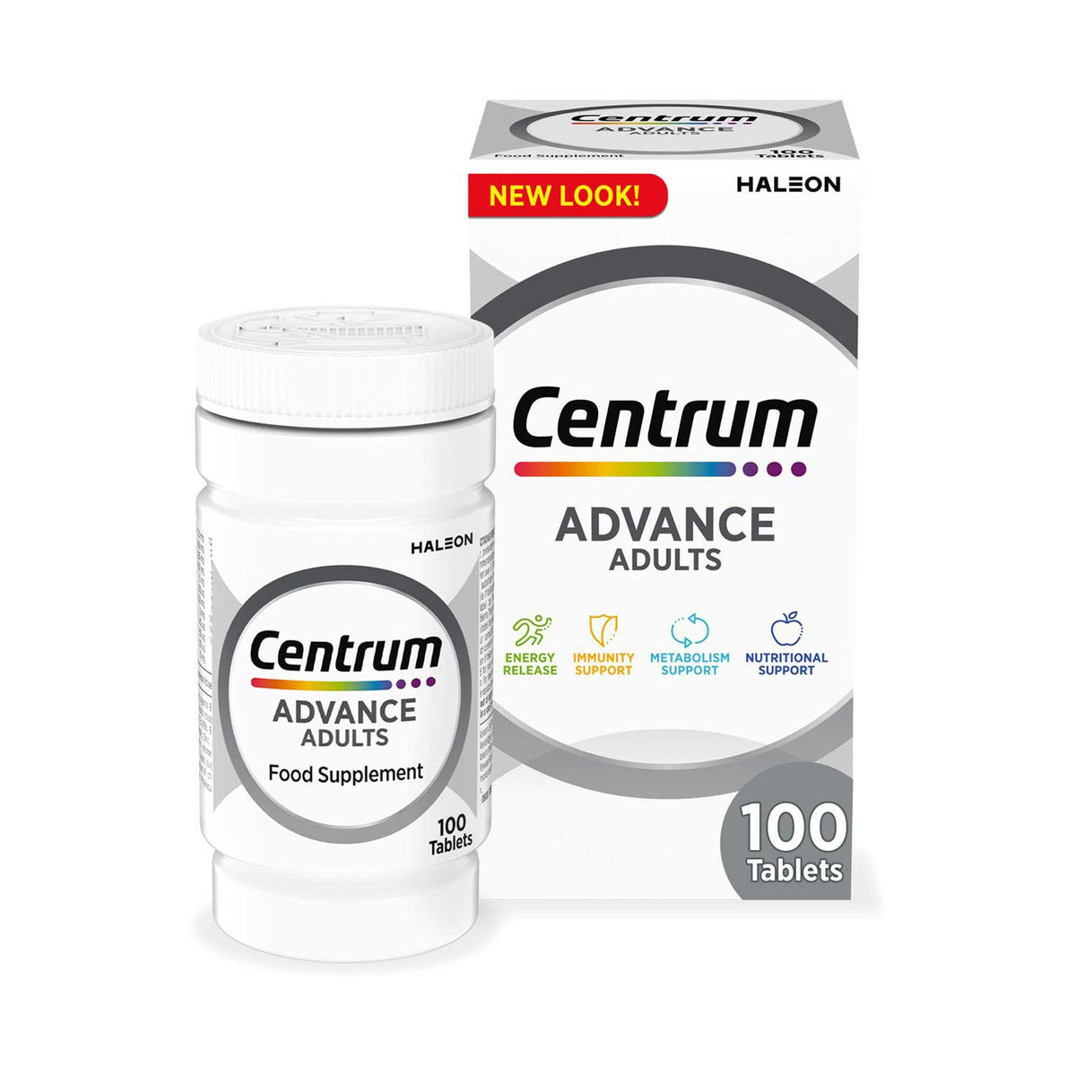 Centrum multivitaminer og mineraler 100 tabletter - Britisk produkt