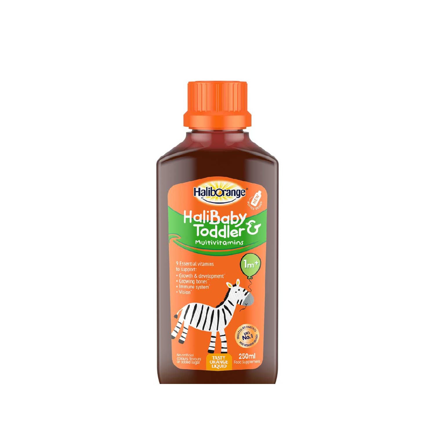 Haliborange kids multivitamin liquid 250ml, imported from the UK
