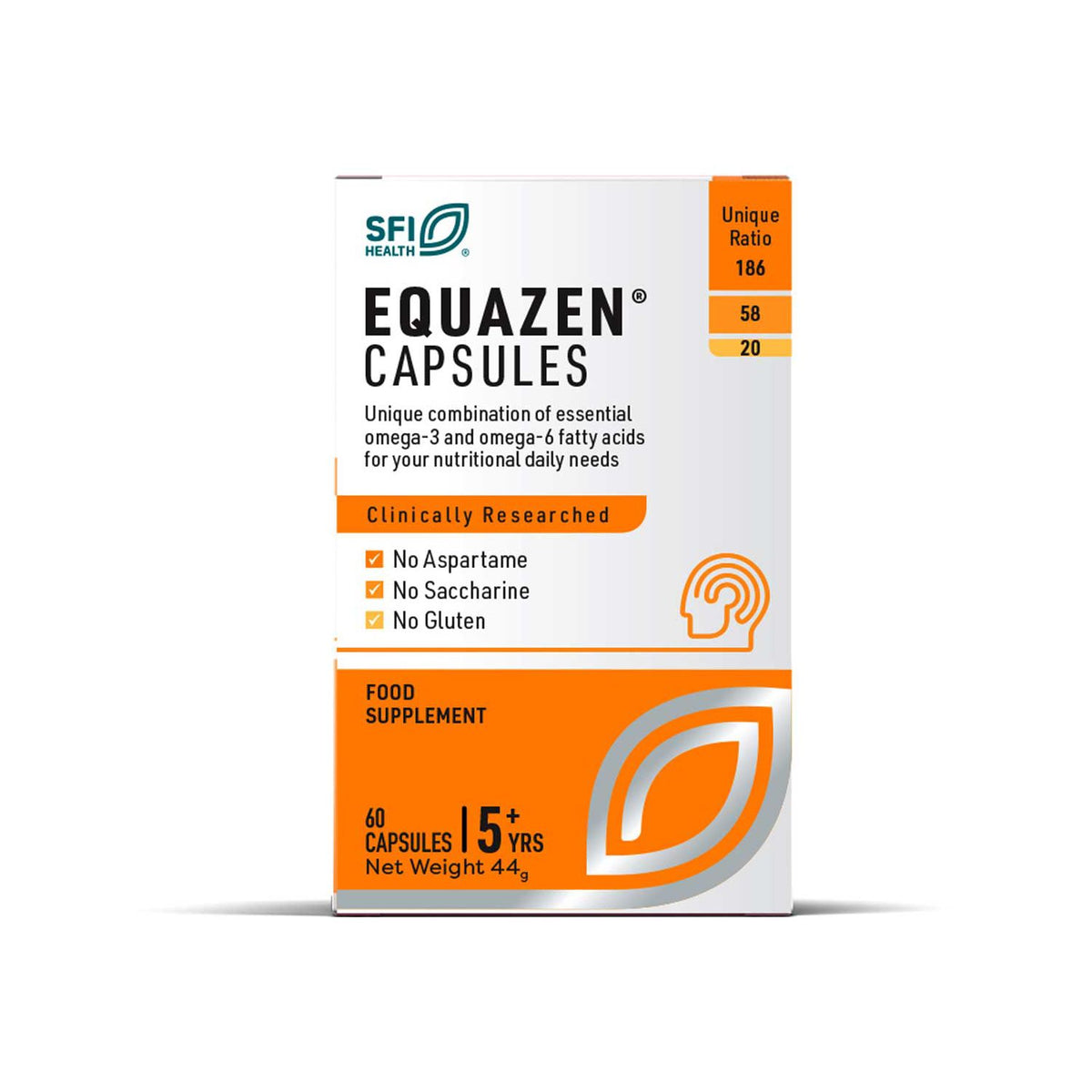 Equazen omega supplement 60 capsules, imported from the UK