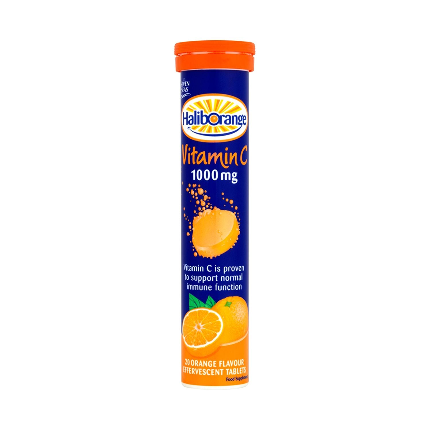 Haliborange Vitamin C 1000mg effervescent tablets 20 count, imported from the UK