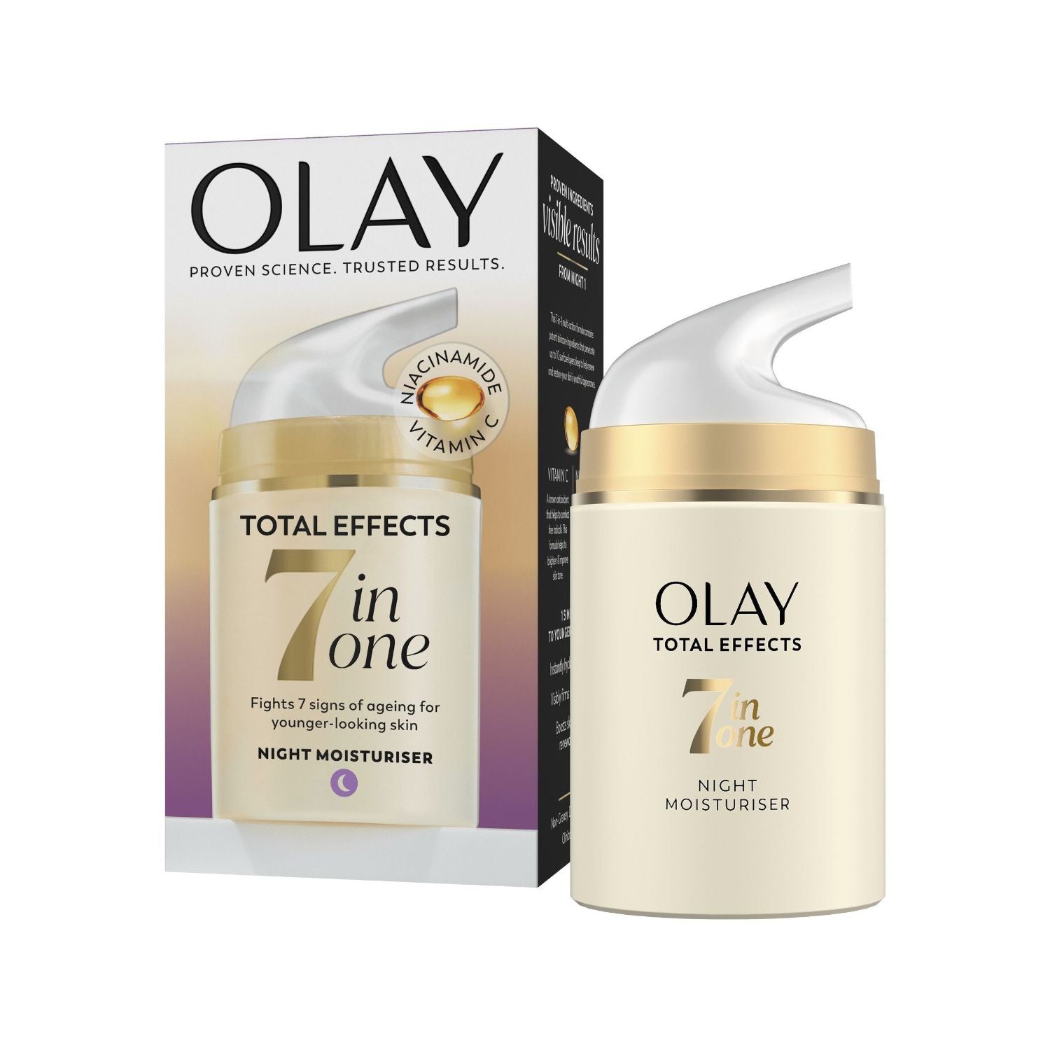 Olay Total Effects anti-ageing night cream 50ml, UK version