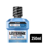 LISTERINE Stay White mouthwash 250ml, a British brand