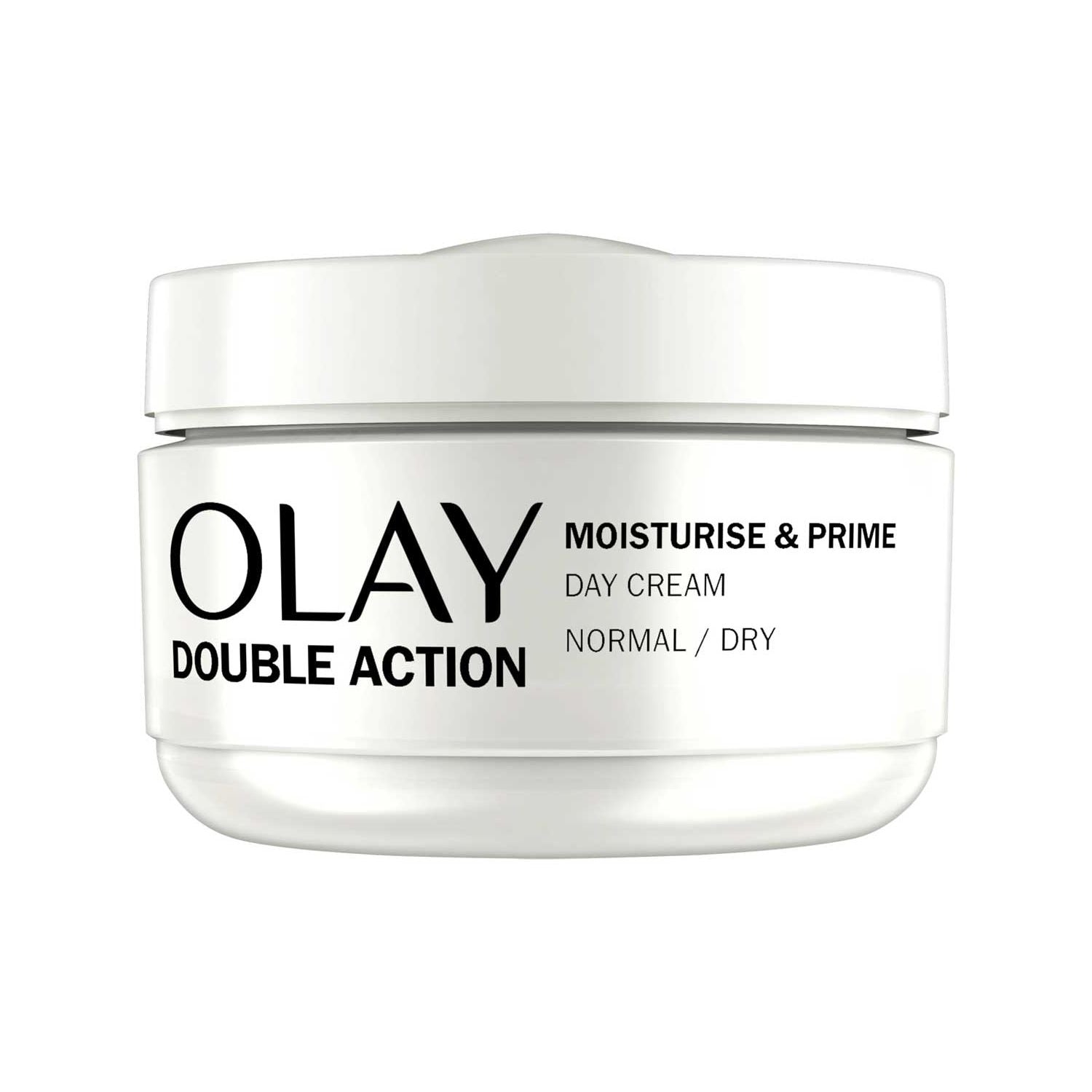 Olay Double Action Day Cream & Primer 50ml, imported from the UK