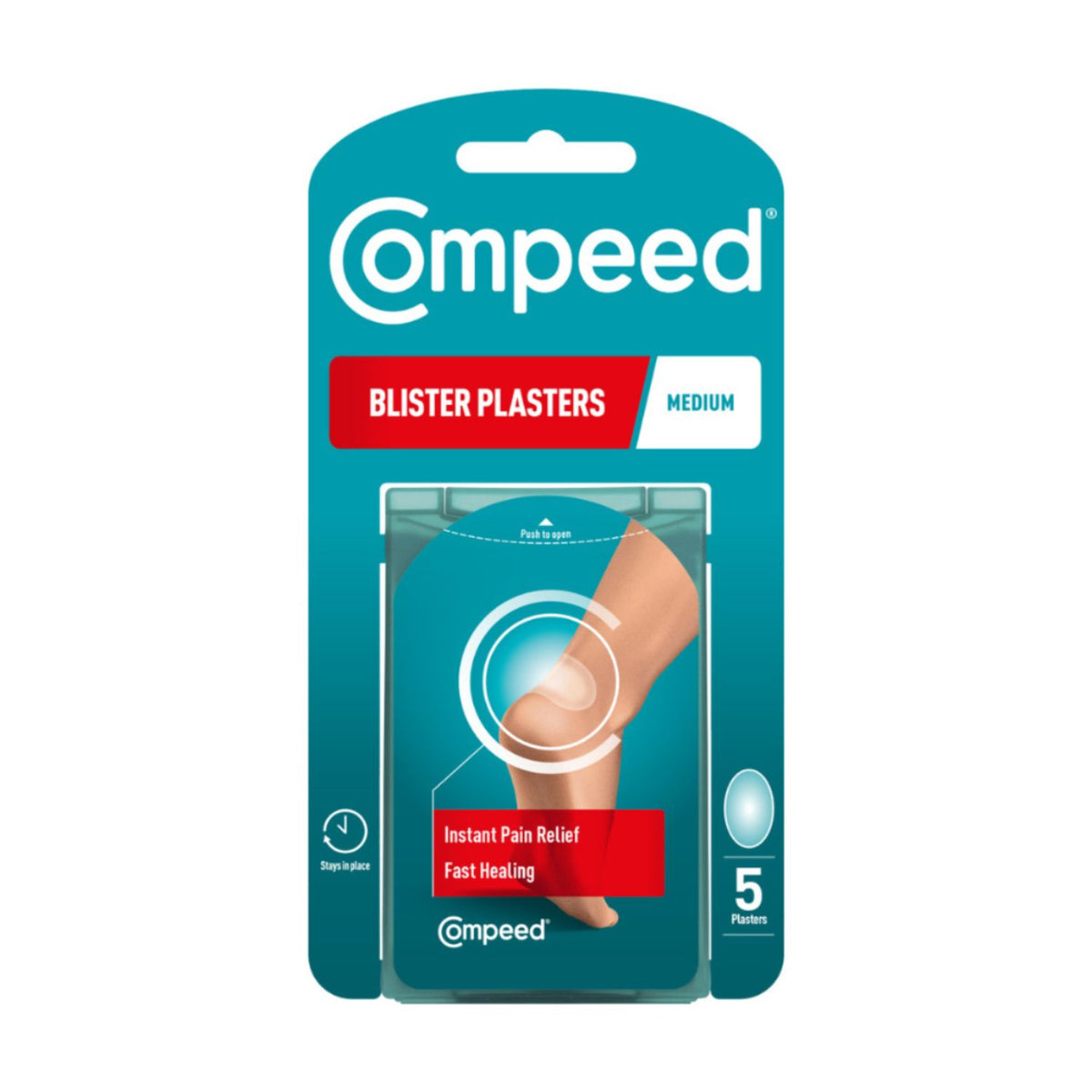 Compeed Hydrocolloid Blister Plasters Medium 5 Pack - British product