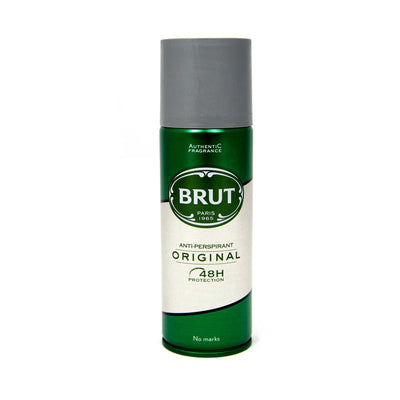 Boots Brut Men's Anti-Perspirant Spray 48h Protection - Deodorant 200ml- Buy online at McGrocer