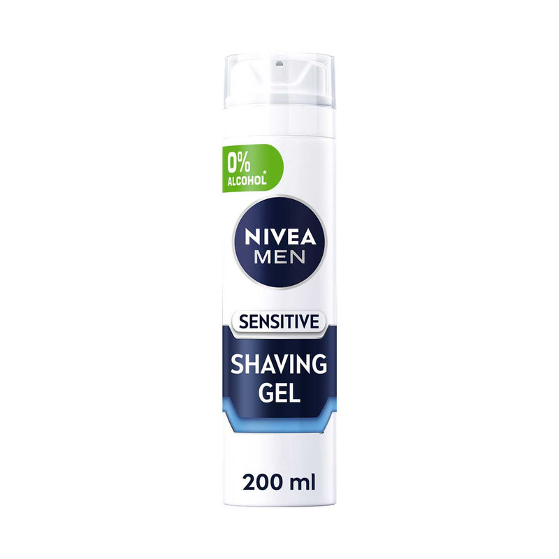 NIVEA MEN Sensitive Shaving Gel 200ml, UK version