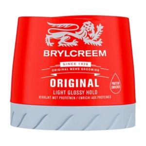 Crème coiffante Brylcreem Original à brillance légère et fixation Protéines enrichies 250ml