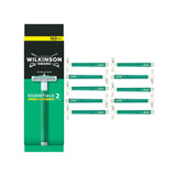 Wilkinson Sword Essentials 2 sensitive disposable razors 10 pack, imported from the UK