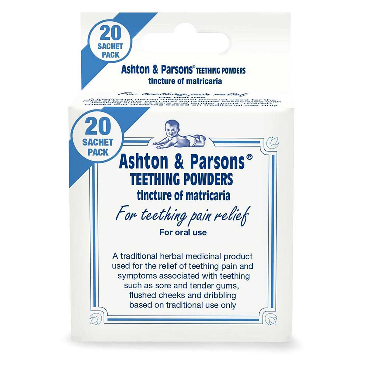 Ashton & Parsons Teething Powders - 20 Sachets GOODS Boots   