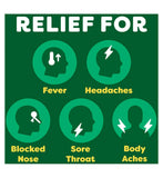 Lemsip cold and flu remedy lemon 10 sachets, UK version