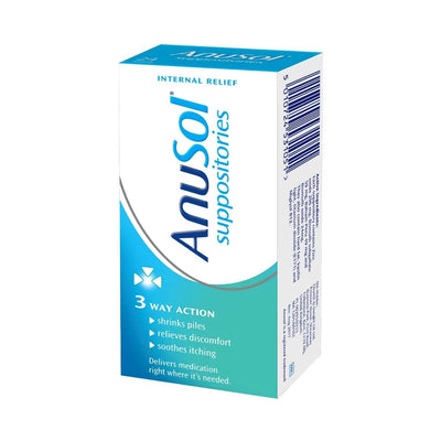 Anusol Hemoroider Lindrende Stikkpiller 24 stk
