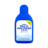Phillips' Milk of Magnesia Liquid Traditional Mint 200ml, imported from the UK
