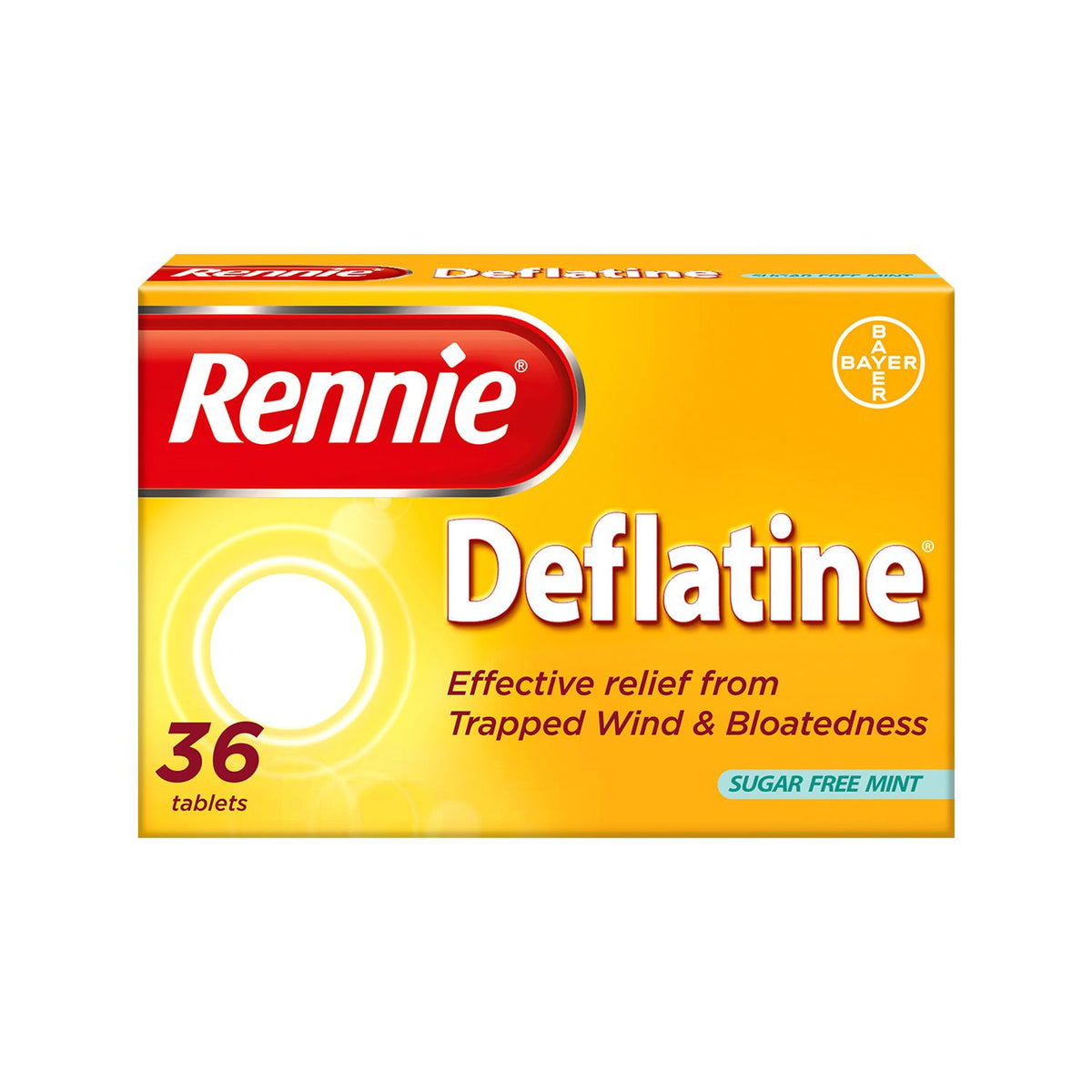 Rennie Deflatine 36 tablets - British product