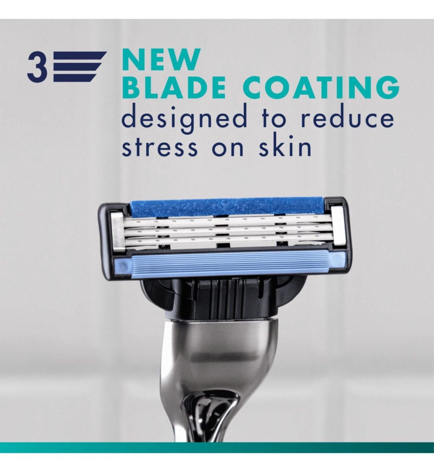 Gillette Mach3 razor blade refills 8 count - British product