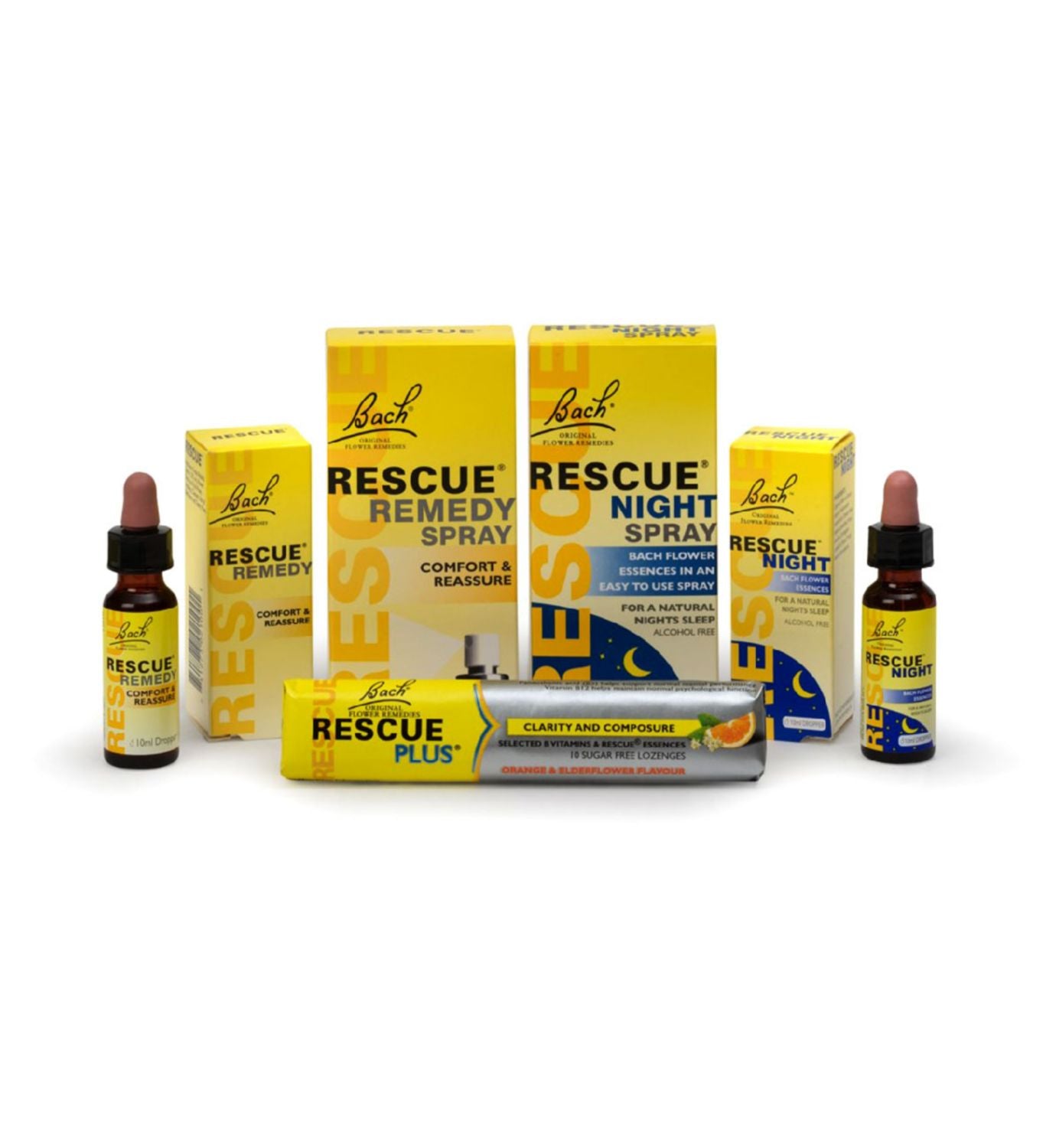 Bach Rescue Remedy Flower Essence Drops 10ml - British product